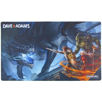 LIMITED EDITION Dave & Adam's Black Dragon Playmat