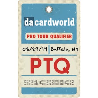 Dave and Adam's Magic the Gathering Pro Tour Qualifier 2014 Entry Ticket