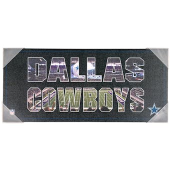 Dallas Cowboys Artissimo Team Pride 12x26 Canvas