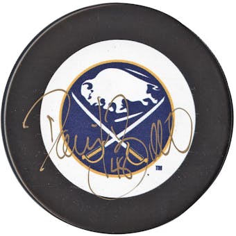 Daniel Briere Autographed Buffalo Sabres Hockey Puck