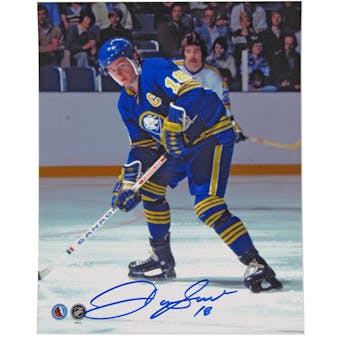 Danny Gare Autographed Buffalo Sabres HOF 8x10 Hockey Photo