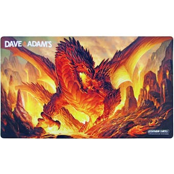 LIMITED EDITION Dave & Adam's Red Dragon Playmat