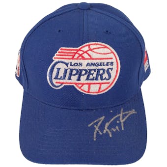 Darius Miles Autographed Los Angeles Clippers NBA Draft Hat (Press Pass)