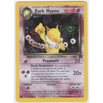 Pokemon Team Rocket Single Dark Hypno 9/82