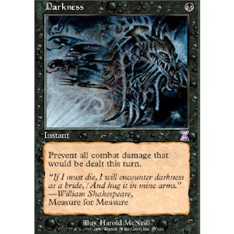 Magic the Gathering Time Spiral Single Darkness - NEAR MINT (NM)