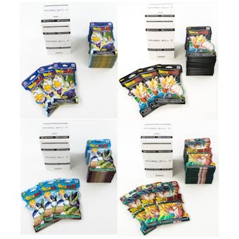 Panini Dragon Ball Z: 20-Pack Booster Box Collection Combo - 4 Different Booster Boxes!