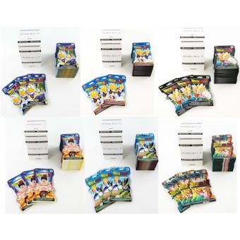 Panini Dragon Ball Z: 20-Pack Booster Box Collection Combo - 6 Different Booster Boxes!