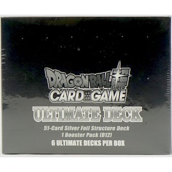 Dragon Ball Super TCG Ultimate Deck 6-Deck Box