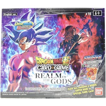 Dragon Ball Super TCG Realm of the Gods Booster Box