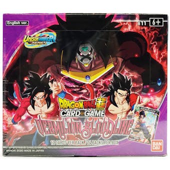 Dragon Ball Super TCG Unison Warrior: Vermilion Bloodline Booster 12-Box Case (1st Edition)