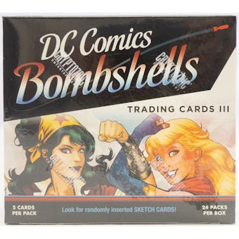 DC Comics Bombshells Series 3 (III) Trading Cards Box (Cryptozoic 2019)
