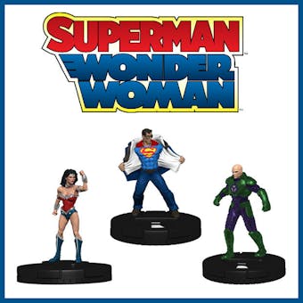 DC Comics HeroClix: Superman/Wonder Woman Booster Case (18 Ct.)
