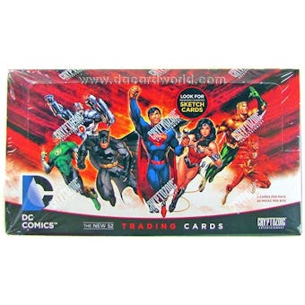 DC Comics: The New 52 Trading Cards Box (Cryptozoic 2012)