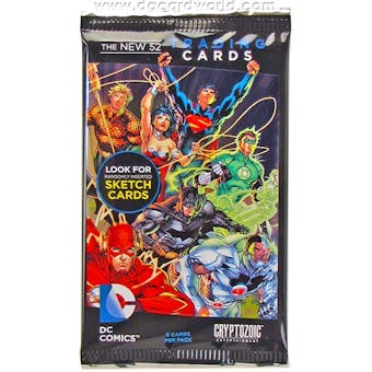 DC Comics: The New 52 Trading Cards Pack (Cryptozoic 2012)