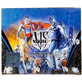 Vs System DC World's Finest Booster Box