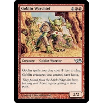 Magic the Gathering Duel Deck Single Goblin Warchief - NEAR MINT (NM)