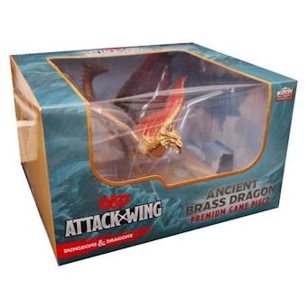 Dungeons & Dragons: Attack Wing - Brass Dragon Premium Game Piece Figure