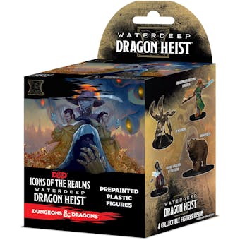 Dungeons & Dragons Miniatures Icons of the Realms: Dragon Heist Booster Brick (8 Ct.)