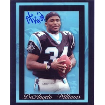 DeAngelo Williams Autographed Carolina Panthers 8x10 Photo "Rookie"