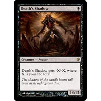 Magic the Gathering Worldwake Single Death's Shadow - SLIGHT PLAY (SP)