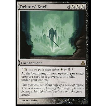 Magic the Gathering Guildpact Single Debtors' Knell - MODERATE PLAY (MP)