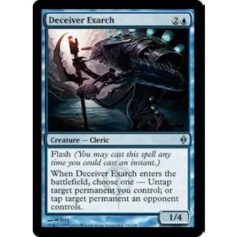 Magic the Gathering New Phyrexia Single Deceiver Exarch Foil