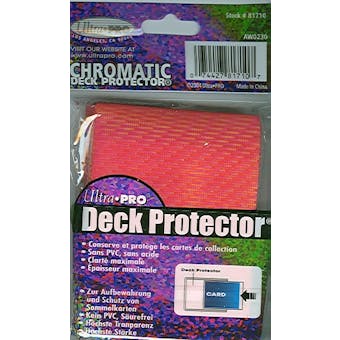 Ultra Pro Chromatic Red Deck Protectors 50 Count Pack