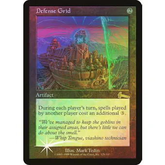 Magic the Gathering Urza's Legacy Defense Grid FOIL NEAR MINT NM