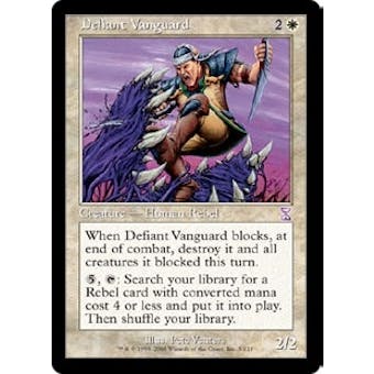 Magic the Gathering Nemesis Single Defiant Vanguard Foil