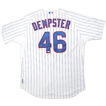 Ryan Dempster Autographed Game Issued Chicago Cubs Authentic Jersey (PSA COA)