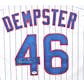 Ryan Dempster Autographed Game Issued Chicago Cubs Authentic Jersey (PSA COA)