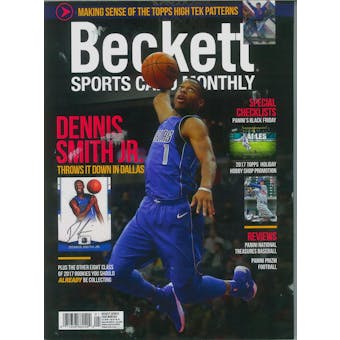 2018 Beckett Sports Card Monthly Price Guide (#394 January) (Dennis Smith Jr.)