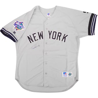 Derek Jeter Autographed New York Yankees Majestic Jersey #36/99 (Steiner)