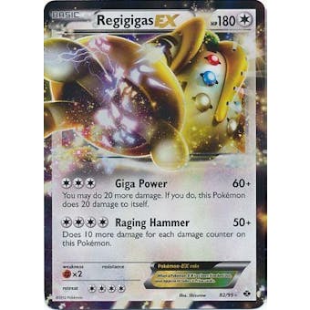 Pokemon Next Destinies Single Regigigas EX 82/99