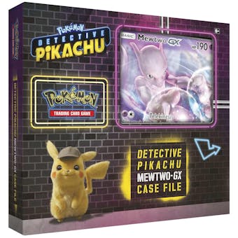 Pokemon Detective Pikachu Mewtwo-GX Box