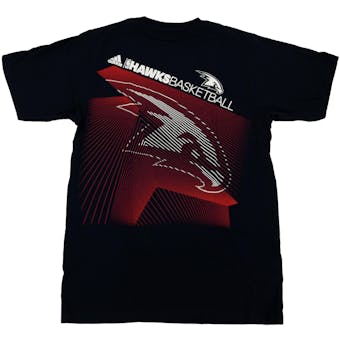 Atlanta Hawks Adidas Navy The Go To Tee Shirt (Adult L)