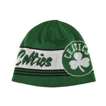 Boston Celtics Adidas NBA Green Cuffless Knit Hat (Adult One Size)