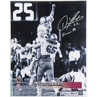 Doug Flutie Autographed Boston College 16x20 Football Photo with Heisman 84 inscription