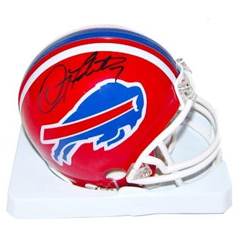 Doug Flutie Autographed Buffalo Bills Football Mini Helmet