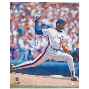 Dwight Gooden Autographed New York Mets 16x20 Photo Vertical (MLB COA)