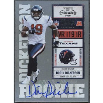 2010 Playoff Contenders #133 Dorin Dickerson Rookie Autograph