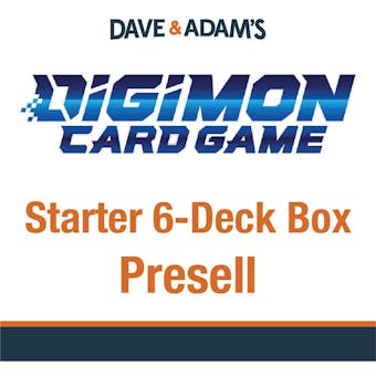 Digimon RagnaLoardmon Starter 6-Deck Box (Presell)