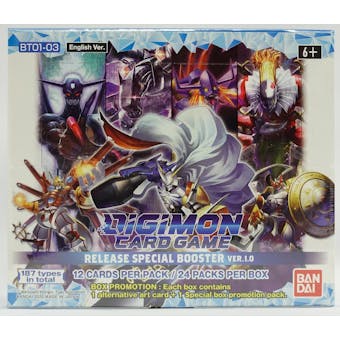 Digimon Release Special Booster Version 1.0 Booster Box
