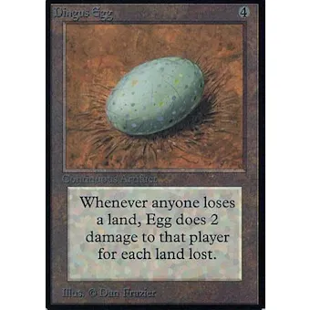 Magic the Gathering Alpha Single Dingus Egg - NEAR MINT (NM)