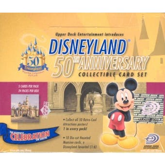 Disneyland 50th Anniversary Hobby Box (2005 Upper Deck)