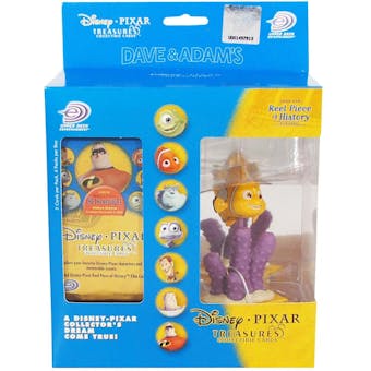 Disney Pixar Treasures Trading Cards Box with Nemo Figure