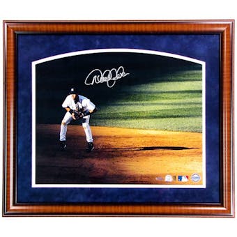 Derek Jeter New York Yankees Autographed & Framed 16x20 Photo (Steiner COA)