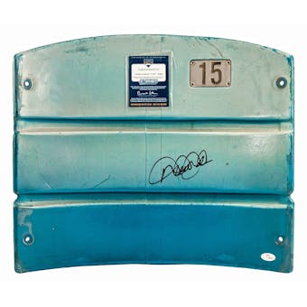 Derek Jeter Autographed New York Yankees Offical Stadium Seat Back (Steiner & JSA)