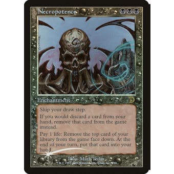Magic the Gathering Deckmasters FOIL Necropotence NEAR MINT (NM)