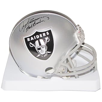 Daryle Lamonica Autographed Oakland Raiders Mini Helmet